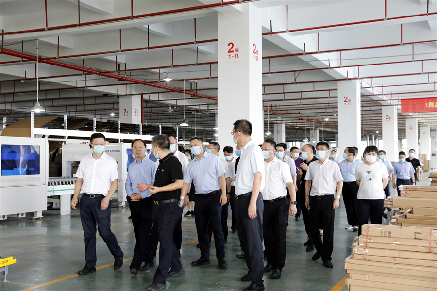 “全区智能化改造和数字化转型现场观摩会”走进必一(中国)